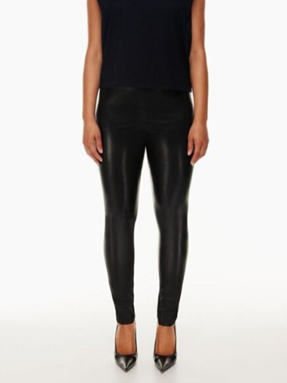 NWT ARITZIA Ten by Babaton | Showcase Pant High-waisted Vegan Leather leggings